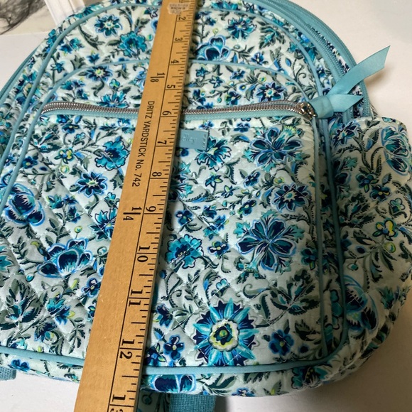Vera Bradley Cloud Vine Small Backpack - Picture 4 of 6
